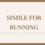 Simile for Running