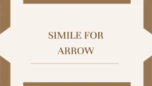 Simile for Arrow